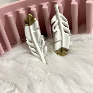 Antique Feather Knobs